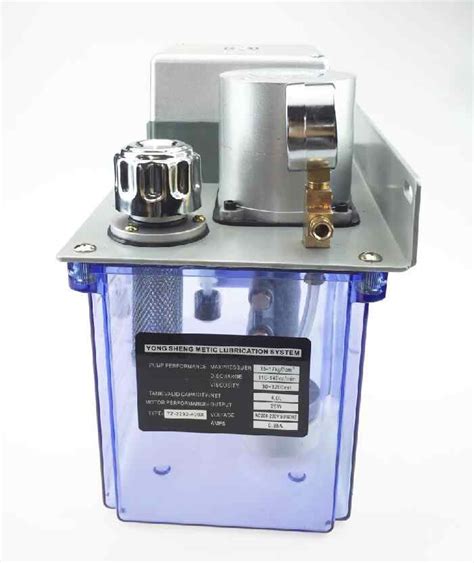 lubrication pump for cnc machine